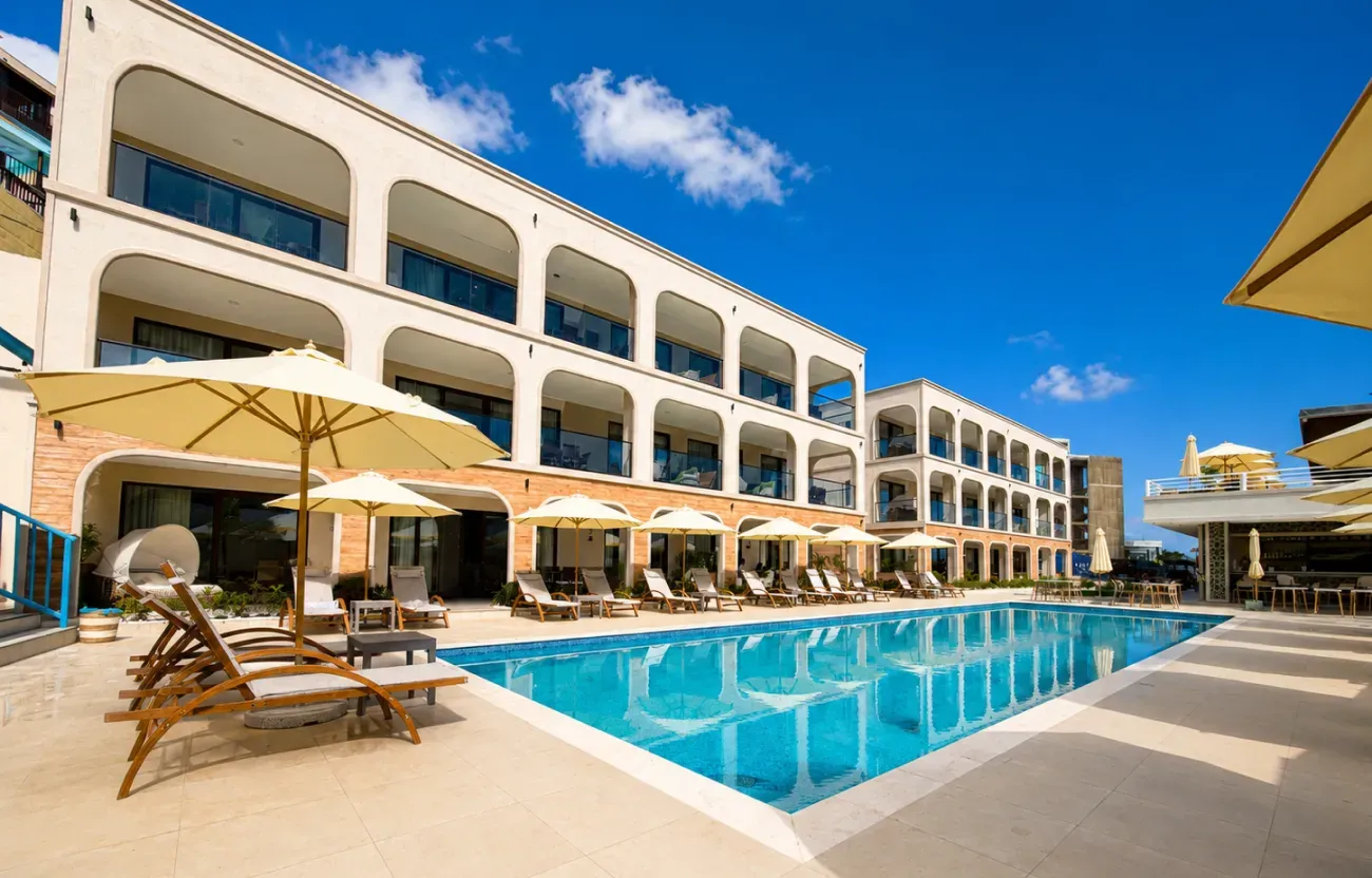 Piscina en Bluezone Club Residences en Santa Lucía